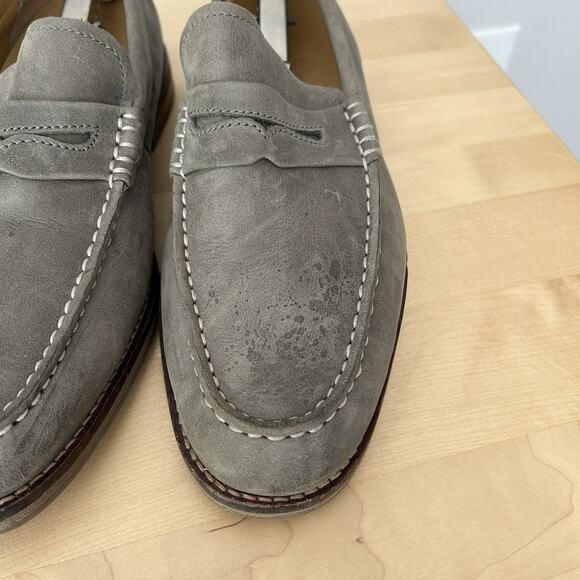 Sperry Gold Cup Exeter Penny Loafer Grey Leather Size 8 W Men’s main image 4